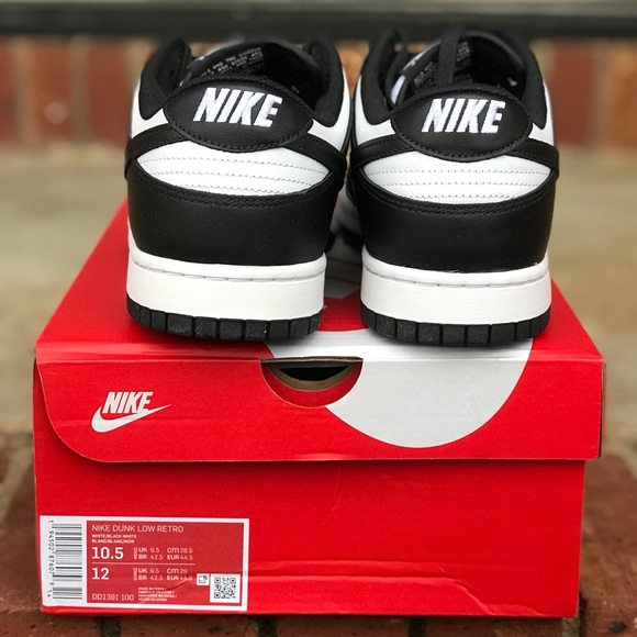 Nike Dunk Low Black / White ‘Panda’ - Picture 6 of 12